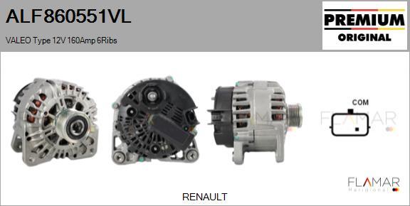 FLAMAR ALF860551VL - Alternateur droxauto.com