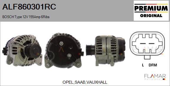 FLAMAR ALF860301RC - Alternateur droxauto.com