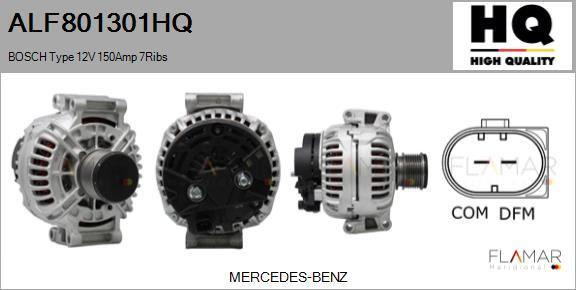 FLAMAR ALF801301HQ - Alternateur droxauto.com
