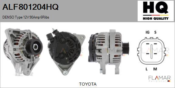 FLAMAR ALF801204HQ - Alternateur droxauto.com