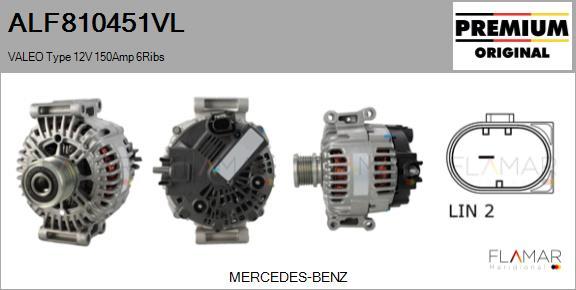 FLAMAR ALF810451VL - Alternateur droxauto.com