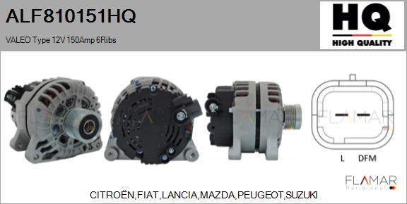 FLAMAR ALF810151HQ - Alternateur droxauto.com