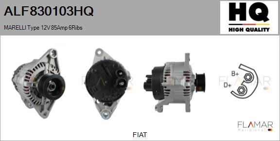 FLAMAR ALF830103HQ - Alternateur droxauto.com