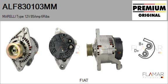 FLAMAR ALF830103MM - Alternateur droxauto.com