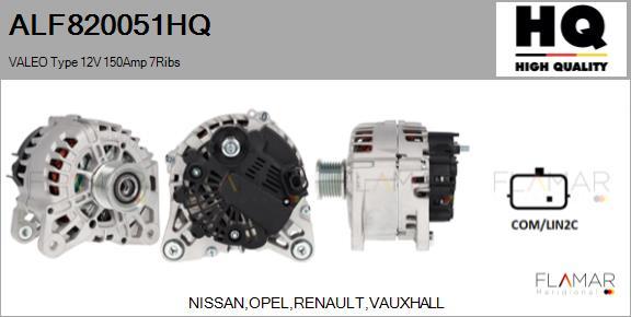 FLAMAR ALF820051HQ - Alternateur droxauto.com