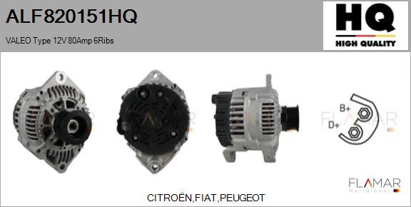 FLAMAR ALF820151HQ - Alternateur droxauto.com