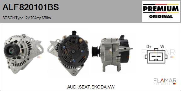 FLAMAR ALF820101BS - Alternateur droxauto.com