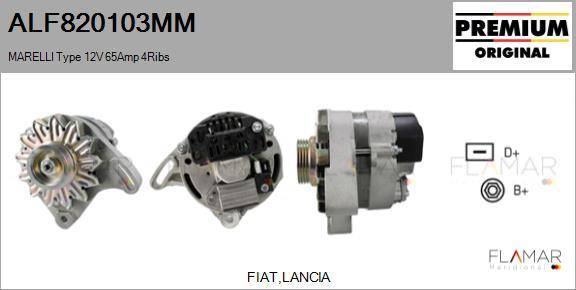 FLAMAR ALF820103MM - Alternateur droxauto.com