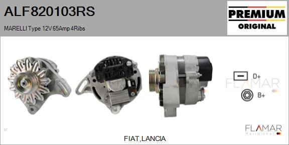FLAMAR ALF820103RS - Alternateur droxauto.com