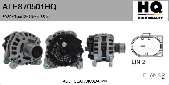 FLAMAR ALF870501HQ - Alternateur droxauto.com
