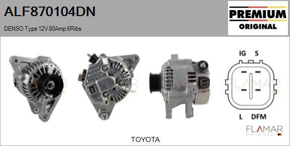 FLAMAR ALF870104DN - Alternateur droxauto.com