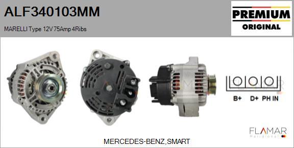 FLAMAR ALF340103MM - Alternateur droxauto.com