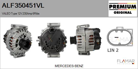 FLAMAR ALF350451VL - Alternateur droxauto.com