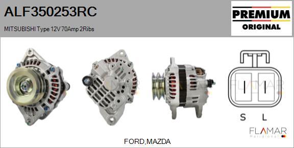 FLAMAR ALF350253RC - Alternateur droxauto.com