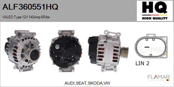 FLAMAR ALF360551HQ - Alternateur droxauto.com