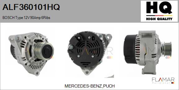FLAMAR ALF360101HQ - Alternateur droxauto.com