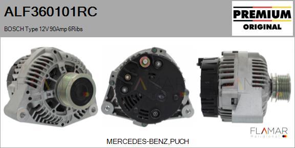 FLAMAR ALF360101RC - Alternateur droxauto.com