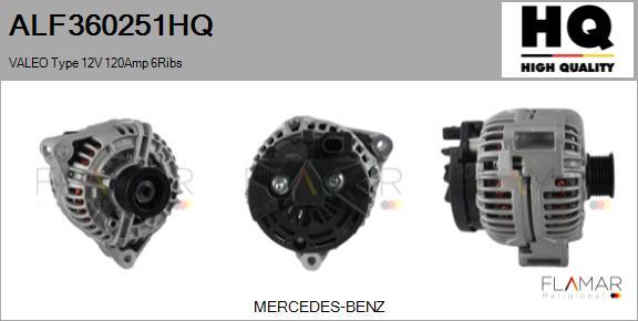 FLAMAR ALF360251HQ - Alternateur droxauto.com