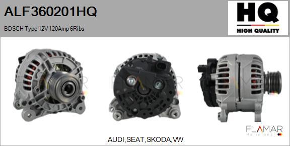 FLAMAR ALF360201HQ - Alternateur droxauto.com