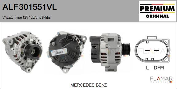 FLAMAR ALF301551VL - Alternateur droxauto.com