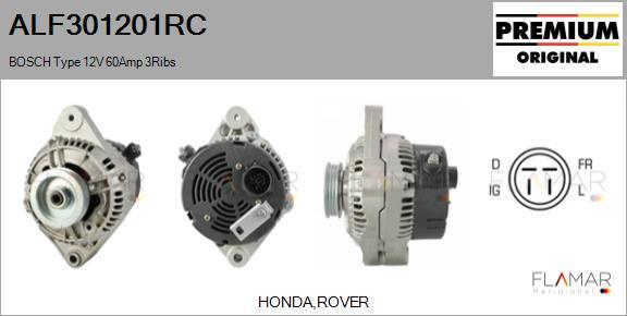 FLAMAR ALF301201RC - Alternateur droxauto.com