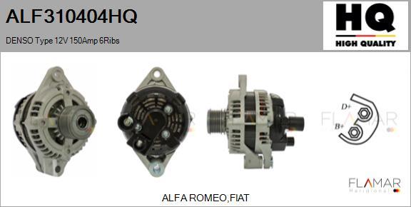 FLAMAR ALF310404HQ - Alternateur droxauto.com