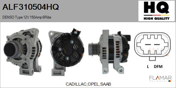 FLAMAR ALF310504HQ - Alternateur droxauto.com
