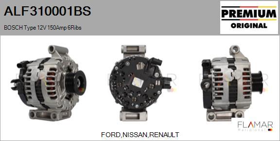 FLAMAR ALF310001BS - Alternateur droxauto.com