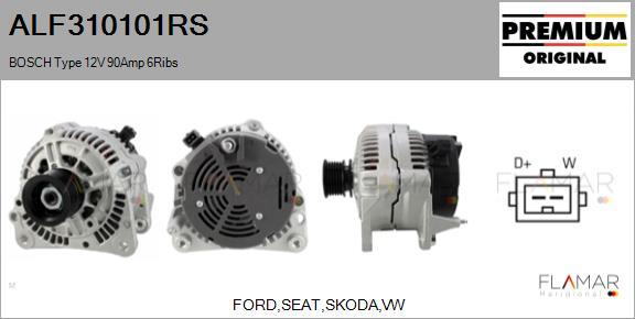 FLAMAR ALF310101RS - Alternateur droxauto.com