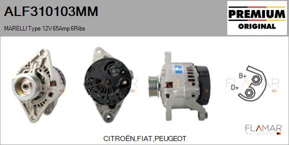 FLAMAR ALF310103MM - Alternateur droxauto.com