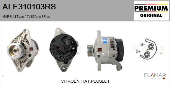 FLAMAR ALF310103RS - Alternateur droxauto.com