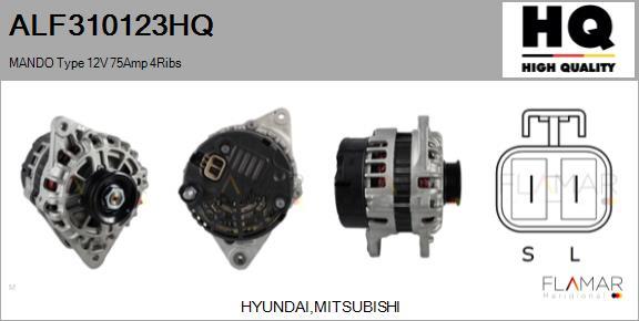 FLAMAR ALF310123HQ - Alternateur droxauto.com