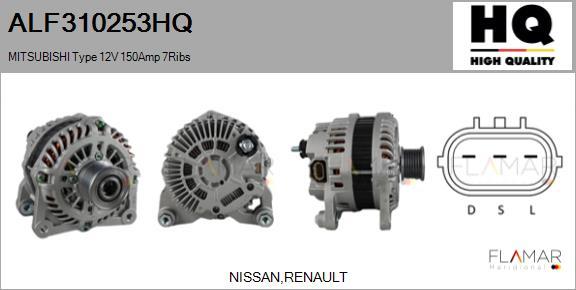 FLAMAR ALF310253HQ - Alternateur droxauto.com