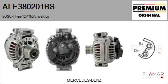 FLAMAR ALF380201BS - Alternateur droxauto.com