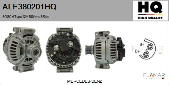 FLAMAR ALF380201HQ - Alternateur droxauto.com