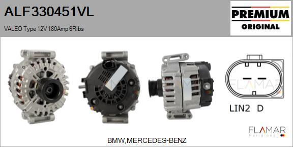 FLAMAR ALF330451VL - Alternateur droxauto.com