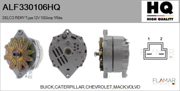 FLAMAR ALF330106HQ - Alternateur droxauto.com