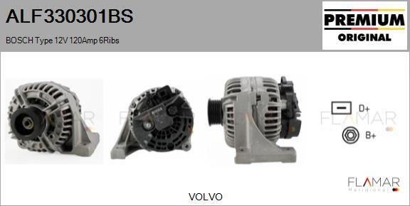 FLAMAR ALF330301BS - Alternateur droxauto.com