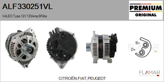 FLAMAR ALF330251VL - Alternateur droxauto.com