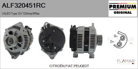 FLAMAR ALF320451RC - Alternateur droxauto.com