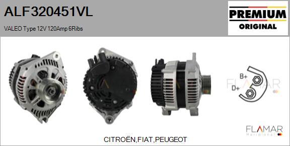 FLAMAR ALF320451VL - Alternateur droxauto.com