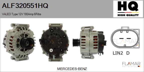 FLAMAR ALF320551HQ - Alternateur droxauto.com