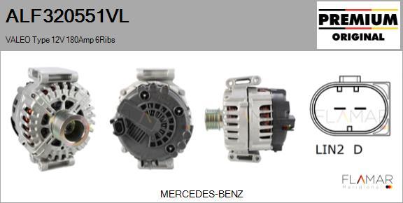 FLAMAR ALF320551VL - Alternateur droxauto.com