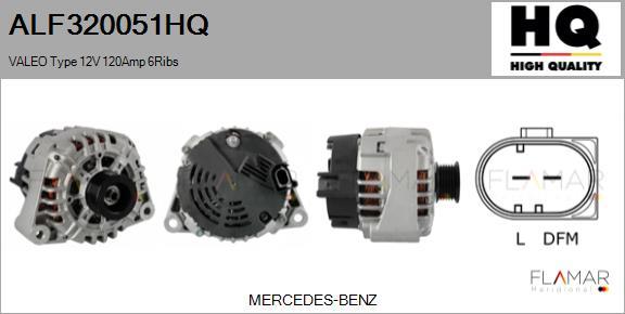 FLAMAR ALF320051HQ - Alternateur droxauto.com