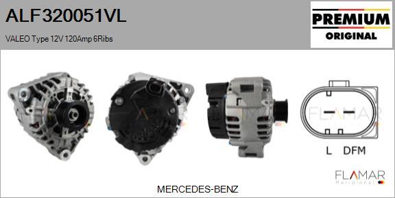 FLAMAR ALF320051VL - Alternateur droxauto.com