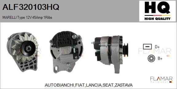 FLAMAR ALF320103HQ - Alternateur droxauto.com
