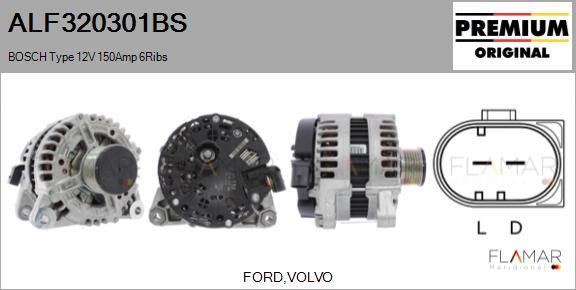 FLAMAR ALF320301BS - Alternateur droxauto.com