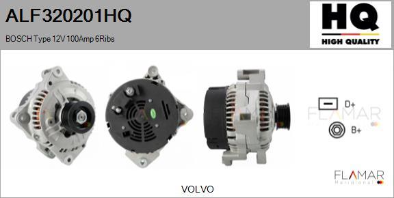 FLAMAR ALF320201HQ - Alternateur droxauto.com