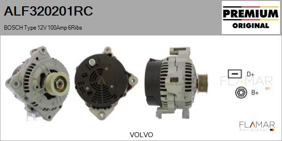 FLAMAR ALF320201RC - Alternateur droxauto.com