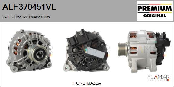 FLAMAR ALF370451VL - Alternateur droxauto.com
